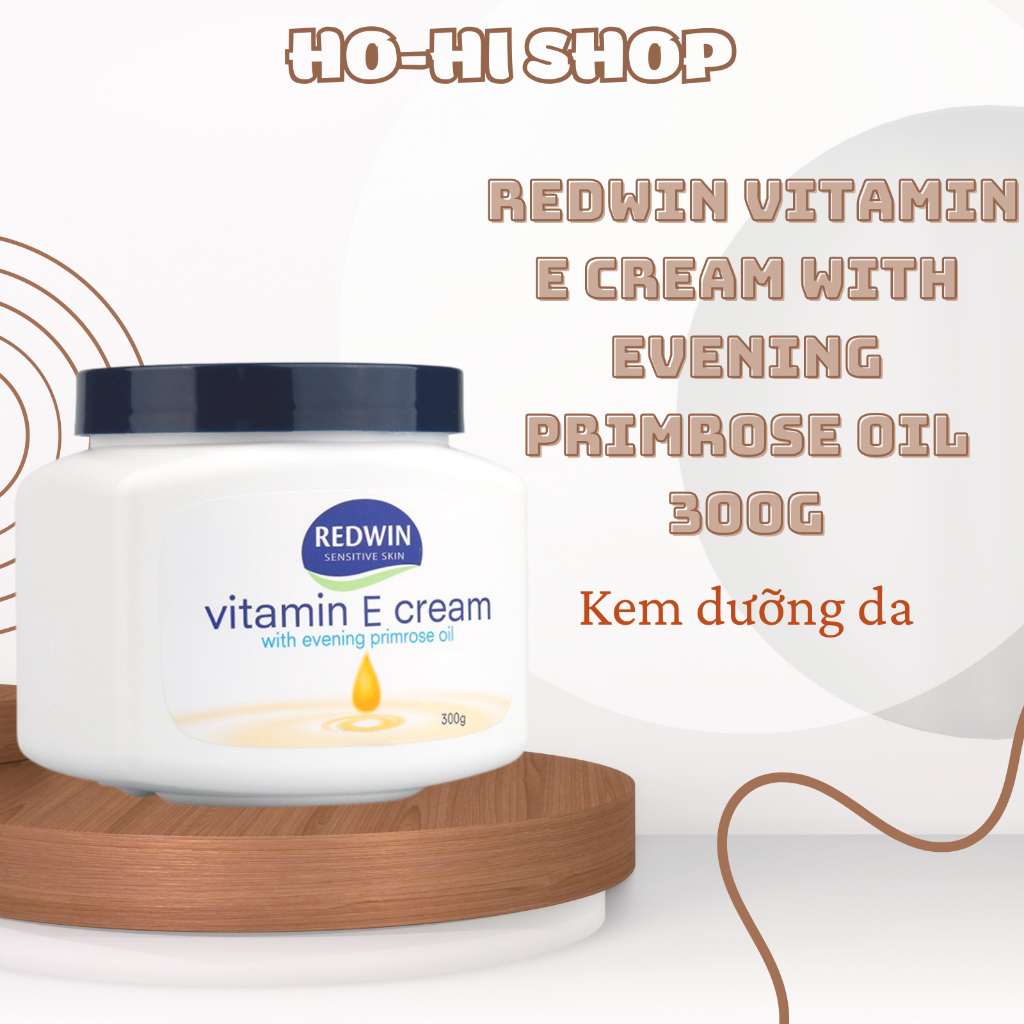 Redwin Vitamin E Cream With Evening Primrose Oil 300g Shopee Malaysia