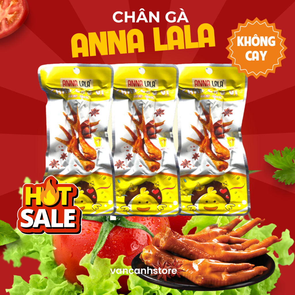 Anna Lala Chicken Feet Incubated Chicken Feet 45g Chicken Foot Snacks