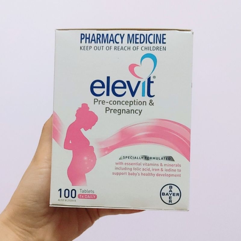 Elevit Multivitamin Elected In Australia 100 Tablets Shopee Malaysia