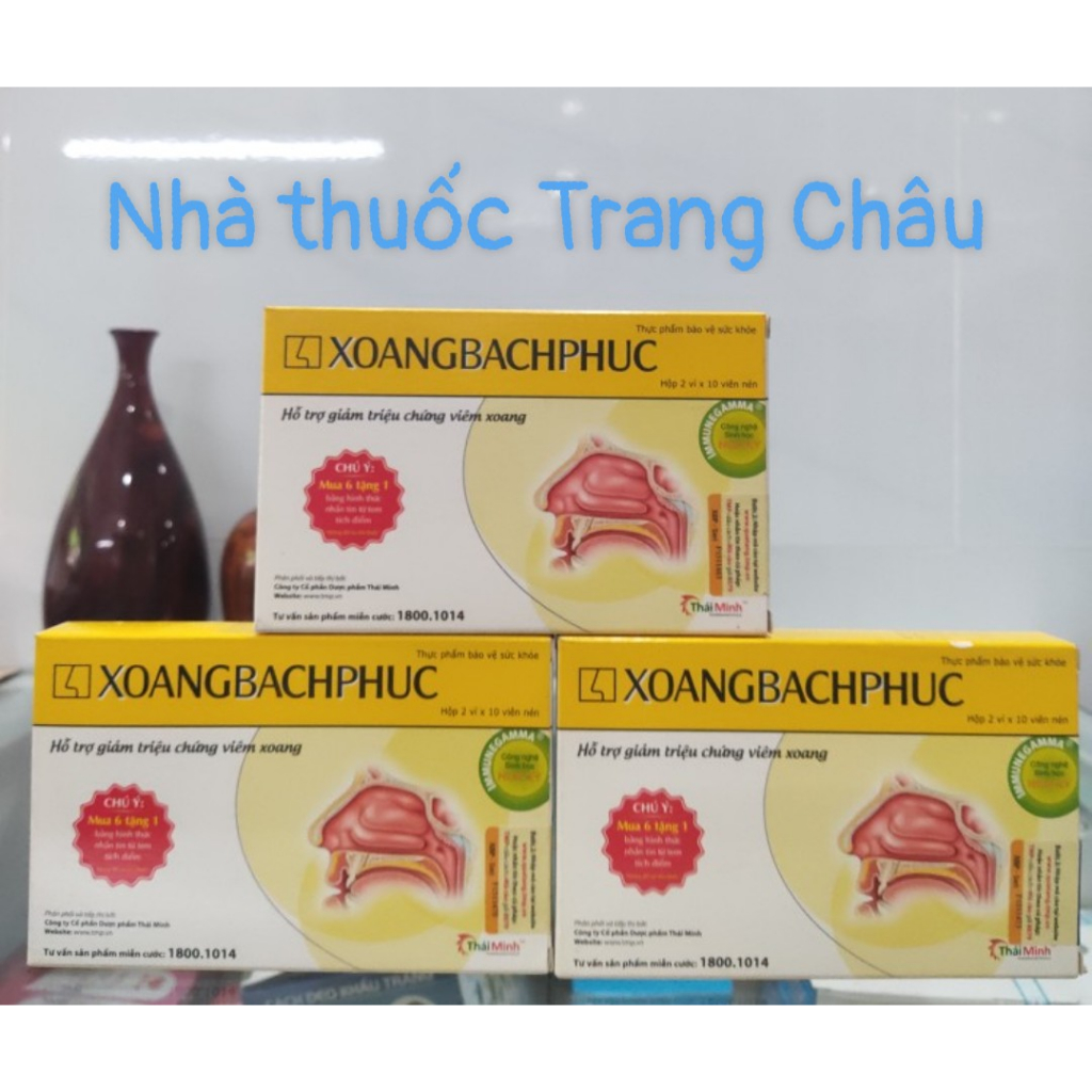Bach Phuc Sinus Tablets Help Reduce Symptoms Of Sinusitis (20 Tablets