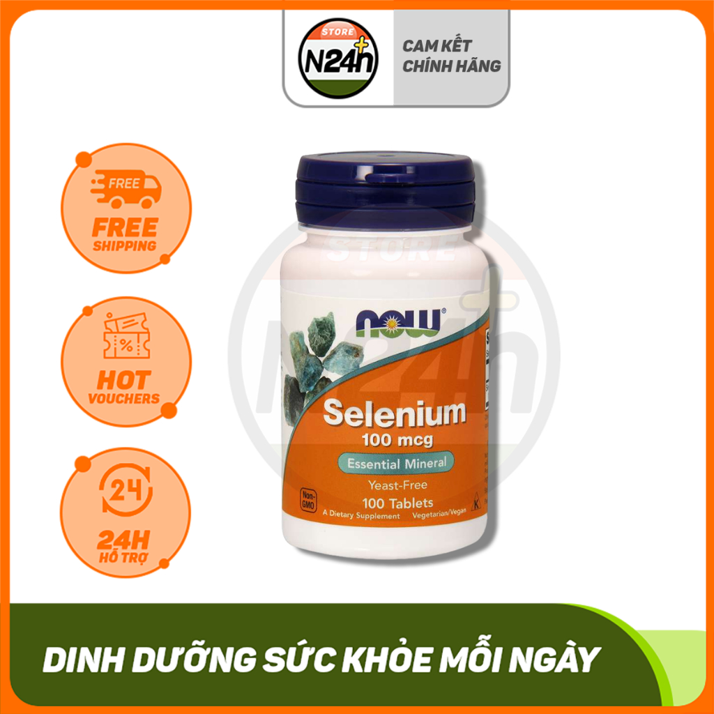 OXY Now Selenium Oral Tablet 100mcg Boosts Immune System, Antioxidants