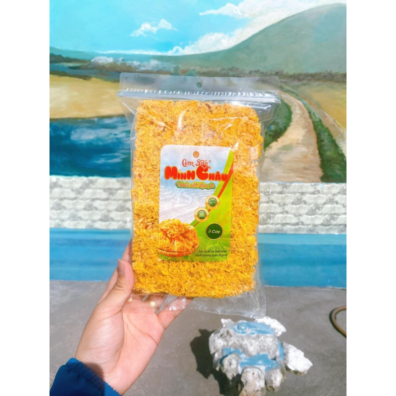 Minh Chau scorched rice with seaweed flavor, 250g package, dried rice ...