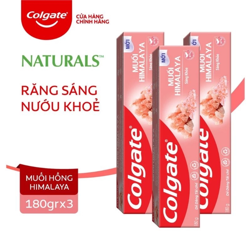 Colgate Toothpaste With Himalaya Pink Powder From Natural 180g 