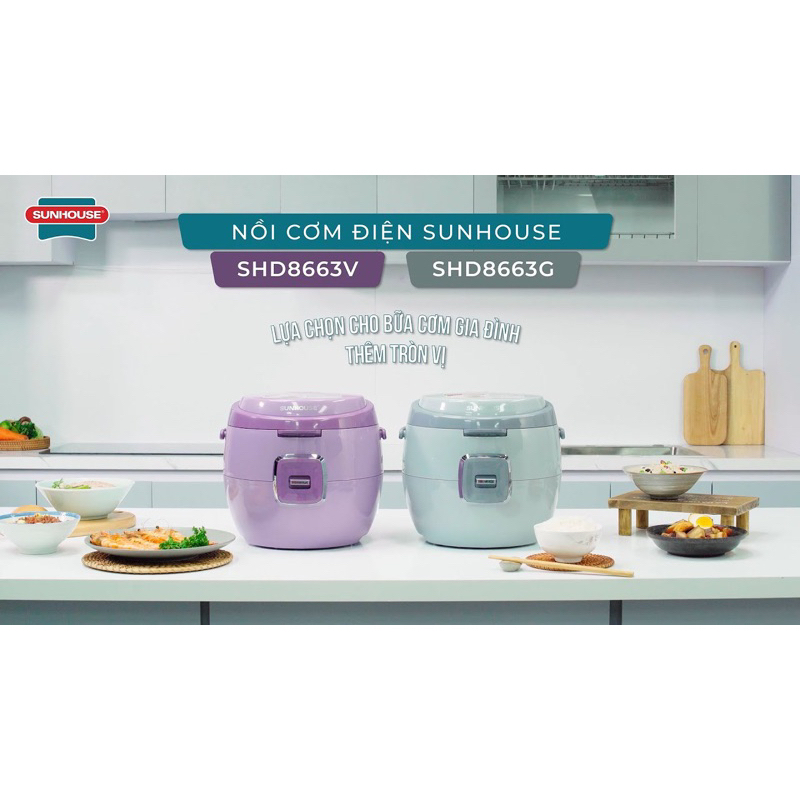 Sunhouse SHD 8663 1.8l rice cooker (brand standard product) | Shopee ...