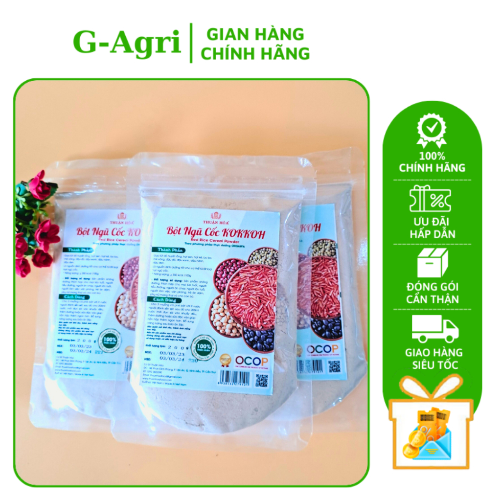 Kokkoh Thuan Hoa Food Cereal Flour Nourishes The Body, Aids Digestion