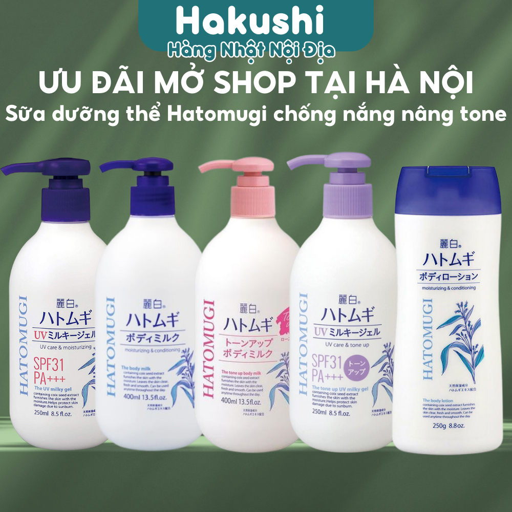 Kumano Hatomugi Body Lotion Kumano Reihaku Hatomugi Extracted From