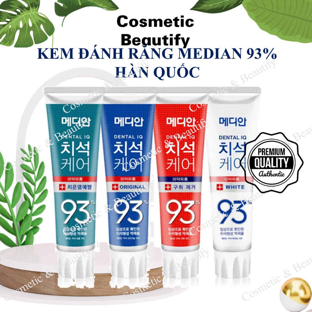 Median 93 Toothpaste Toothpaste Korea Toothpaste 120g Shopee Malaysia