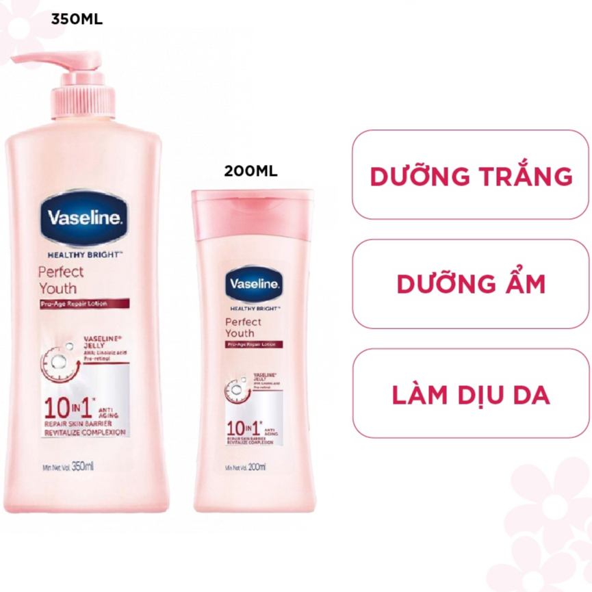 Vaseline Healthy Bright Perfect Youth Body Lotion 350ml | Shopee Malaysia