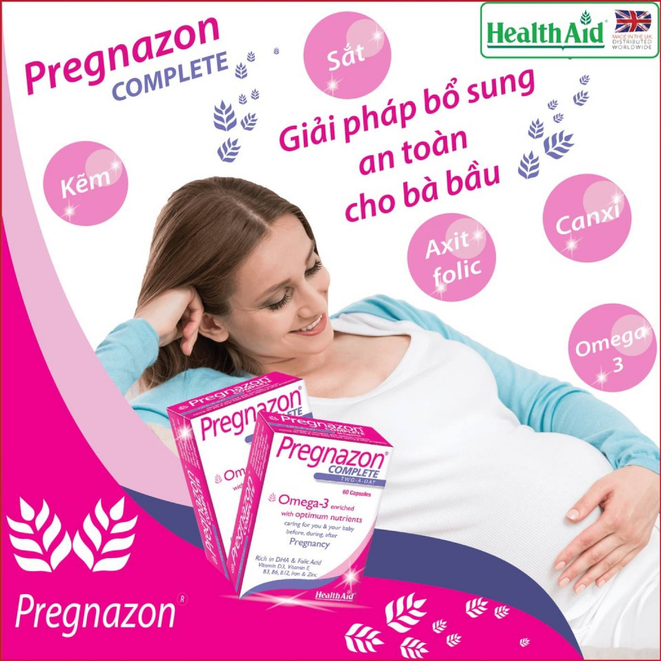 Healthaid Pregnazon Complete Provides Essential Vitamins And Minerals