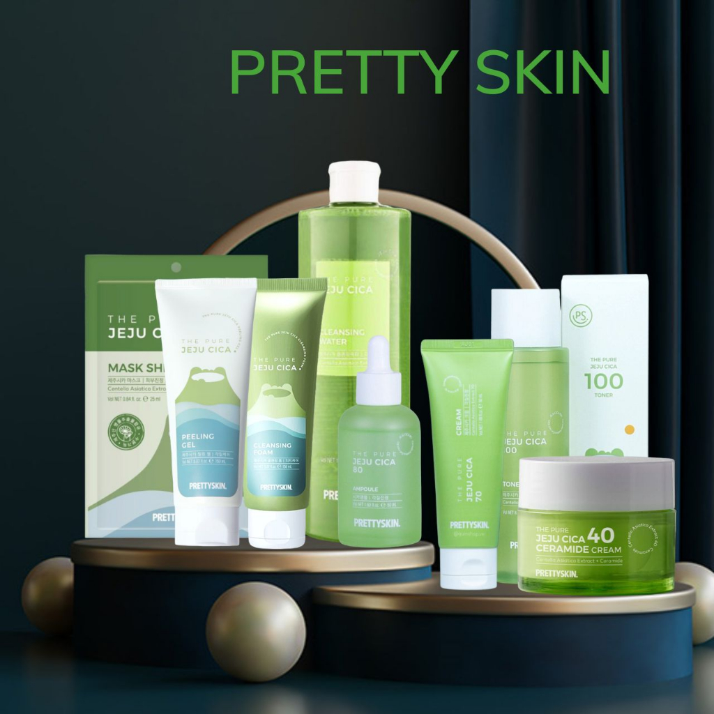 Prettyskin Gotu Kola Is A Set Of Skin Care Products For Oily Skin, Skin ...