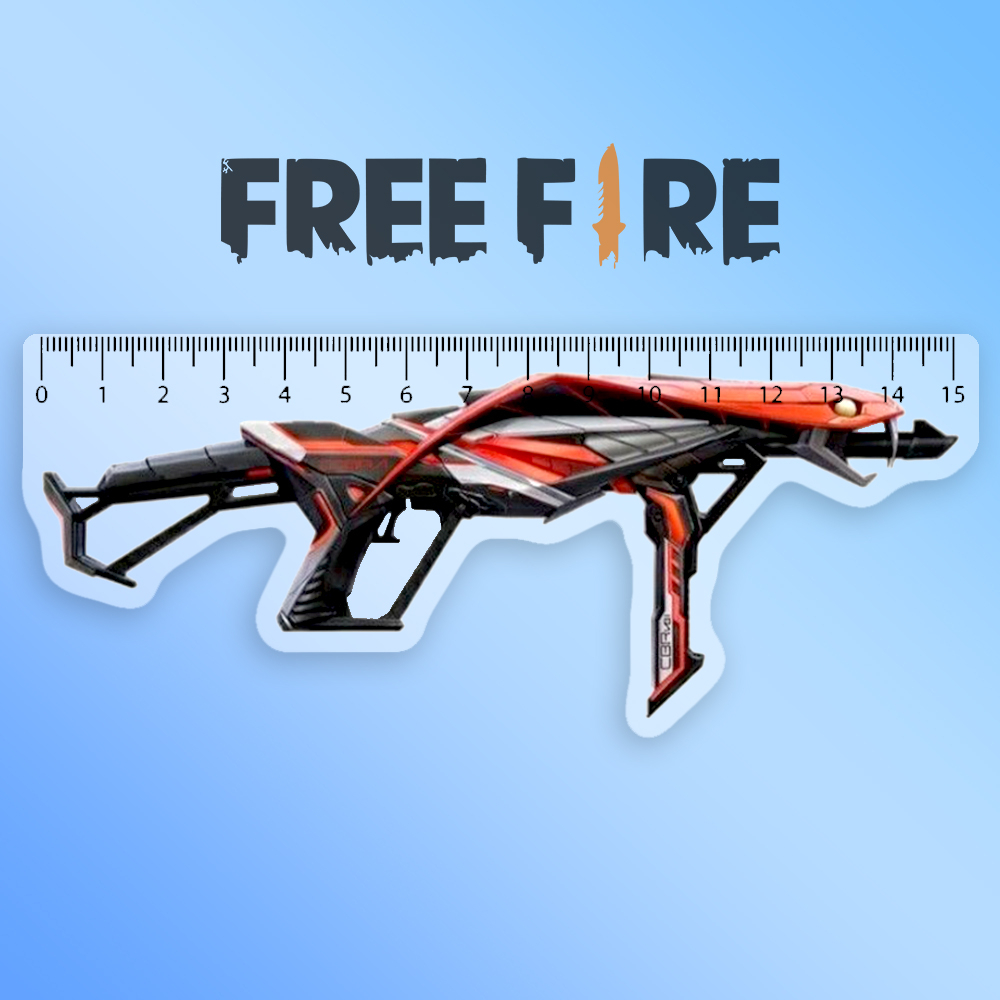 Free Fire Student Ruler Model Thegioipuzzle | Shopee Malaysia
