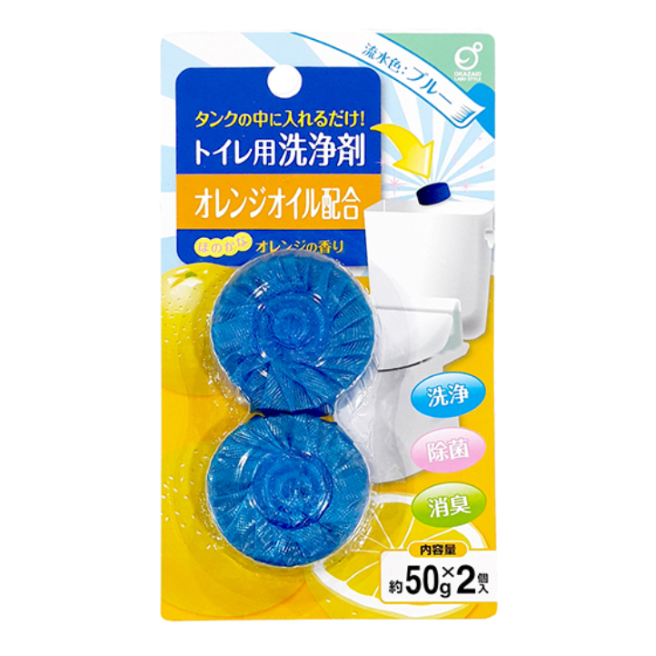 Set Of 2 Japanese Domestic Orange Toilet Drop Capsules Shopee Malaysia
