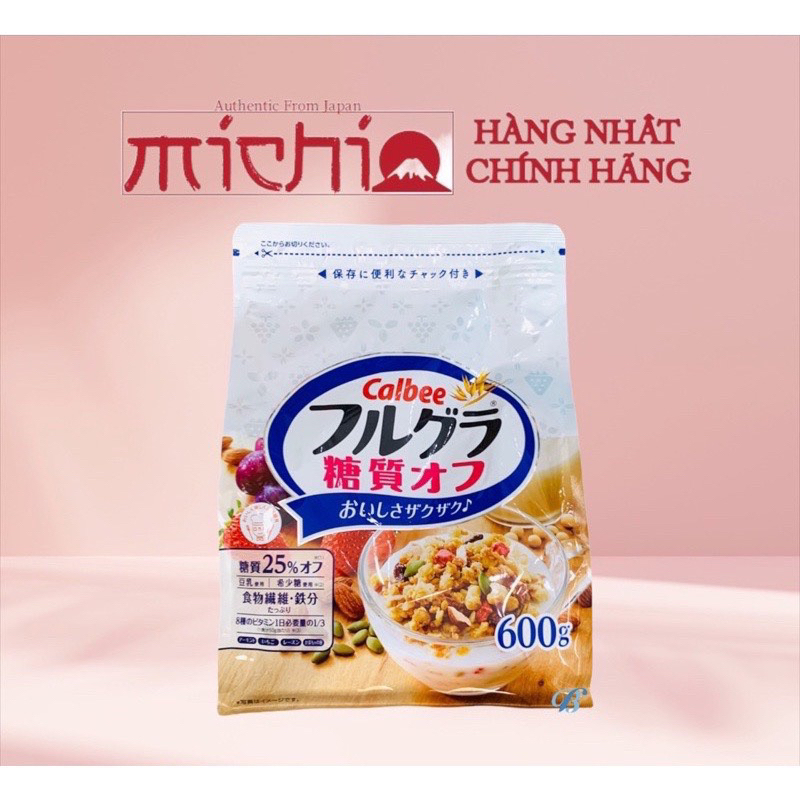 [Date April-may 2025] Calbee white fruit cereal 600gram (less sweet ...