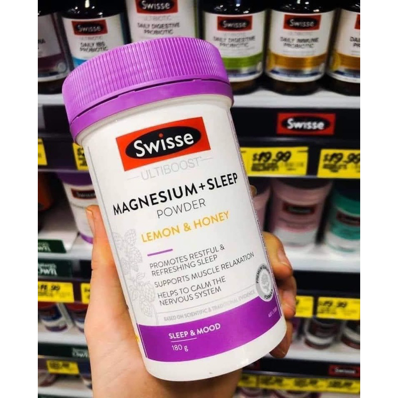 Swisse MAGNESIUM + SLEEP POWDER 180G Shopee Malaysia