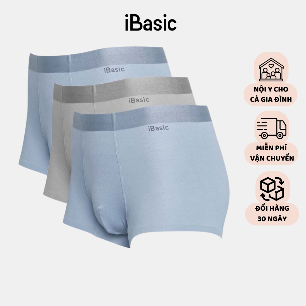 Combo 3 trunk bonding bamboo iBasic PANM105 men's underwear Shopee