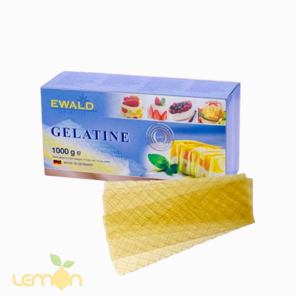 Combo 50100 German gelatine Leaves (3.4g / Leaf) For panna cotta