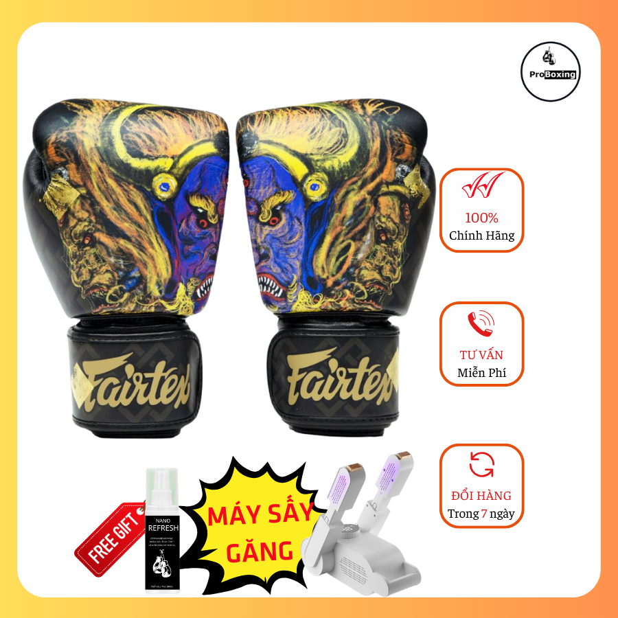 (With Gloves Disinfectant As Gift) Yamattaka Boxing Fairtex Gloves