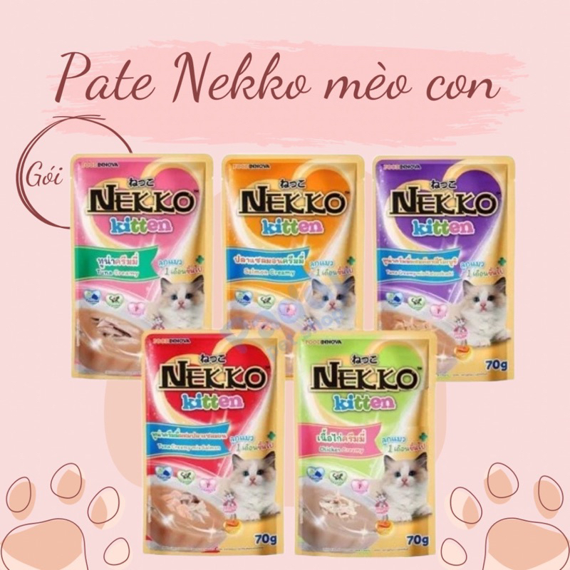 Pate For Kittens Nekko kitten Cream Sauce Shopee Malaysia