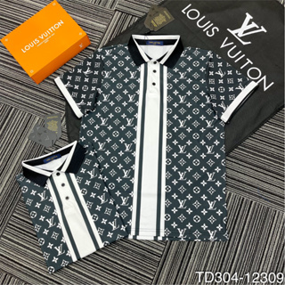 LV LOUIS VUITTON men's jersey cotton short sleeve polo shirt tee top S-XXXL  GY073