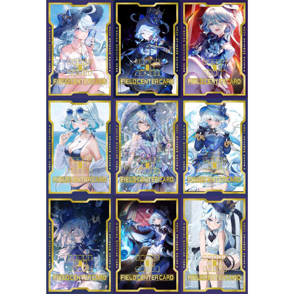 Custom Field Center Card Furina Character - Genshin Impact | Shopee ...