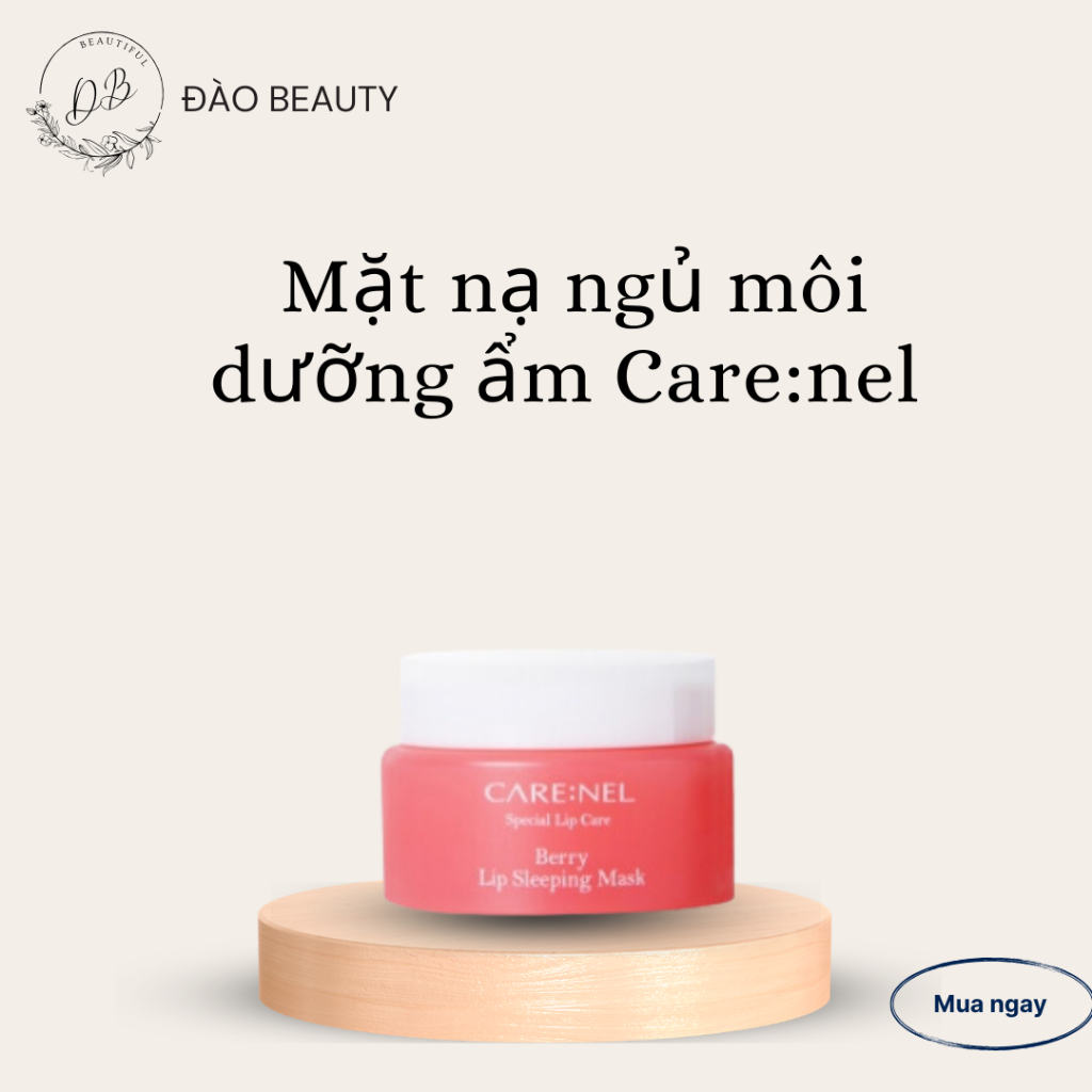 Carenel Lip Sleeping Mask Berry (5g) Shopee Malaysia