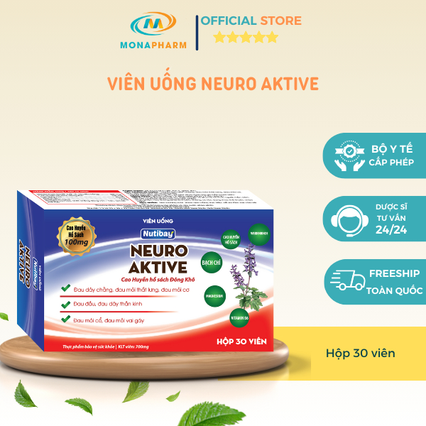 Neuro AKTIV NEURO Nerve Pain Pills Relieve Ligament Pain, Back Pain