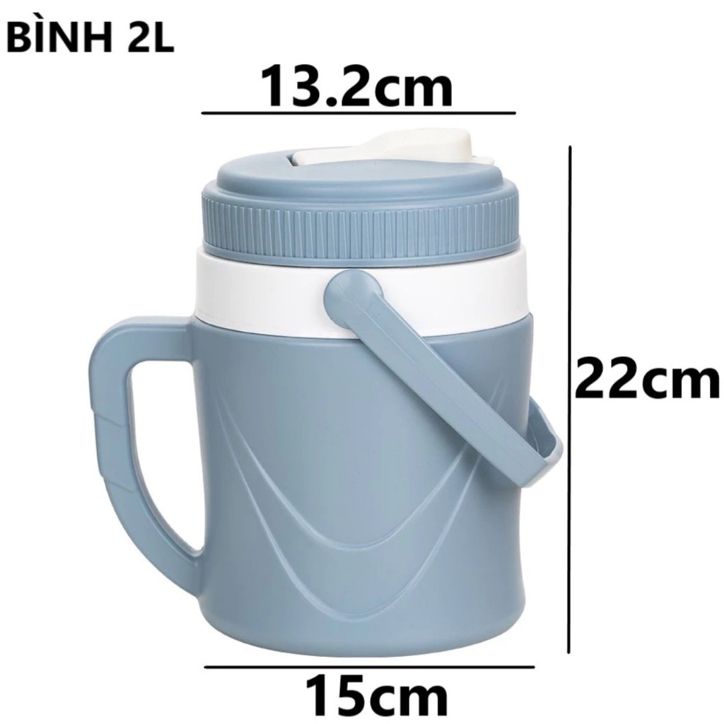 Viet Nhat Thermos Flask / Thermos Flask With Convenient Tap Cap (2