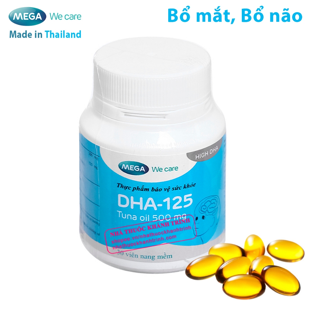 (Thailand) Tuna Oil DHA125 Mega Thailand Eye Tonic, Brain