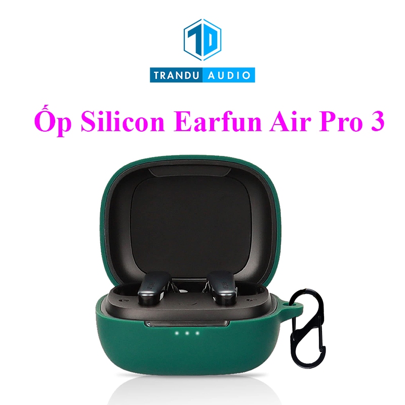 Earfun Air Pro 3 Headphone Silicone Case with Hanger and Sticker | Tran ...