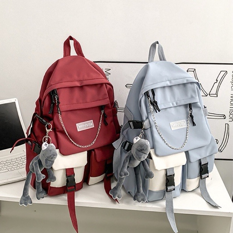 Cheap Fashion School Backpack For Men And Women bag To School Men And