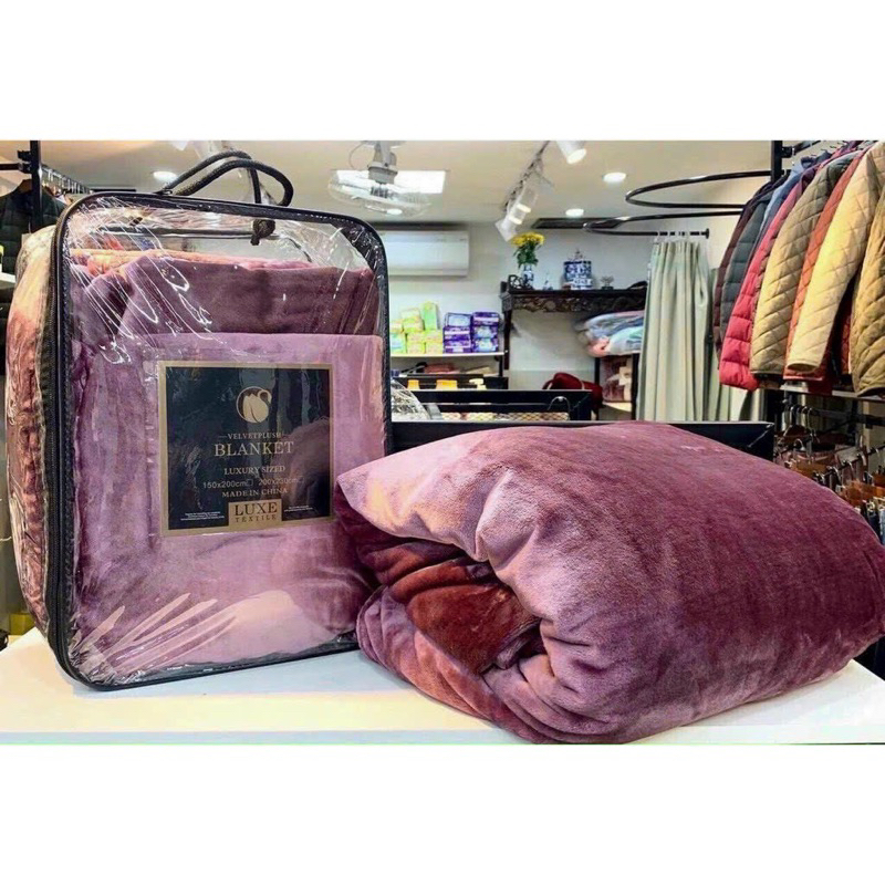 Blanket With Bag (1m7 x 2m) Shopee Malaysia