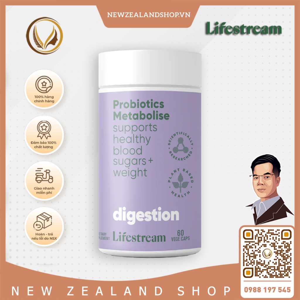 Probiotics For Diabetics, Overweight People Lifestream Probiotics