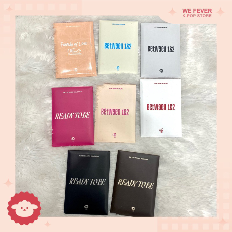 Retail Card Types Of Multiplayer POB set PRE 10 Pieces | Twice ...