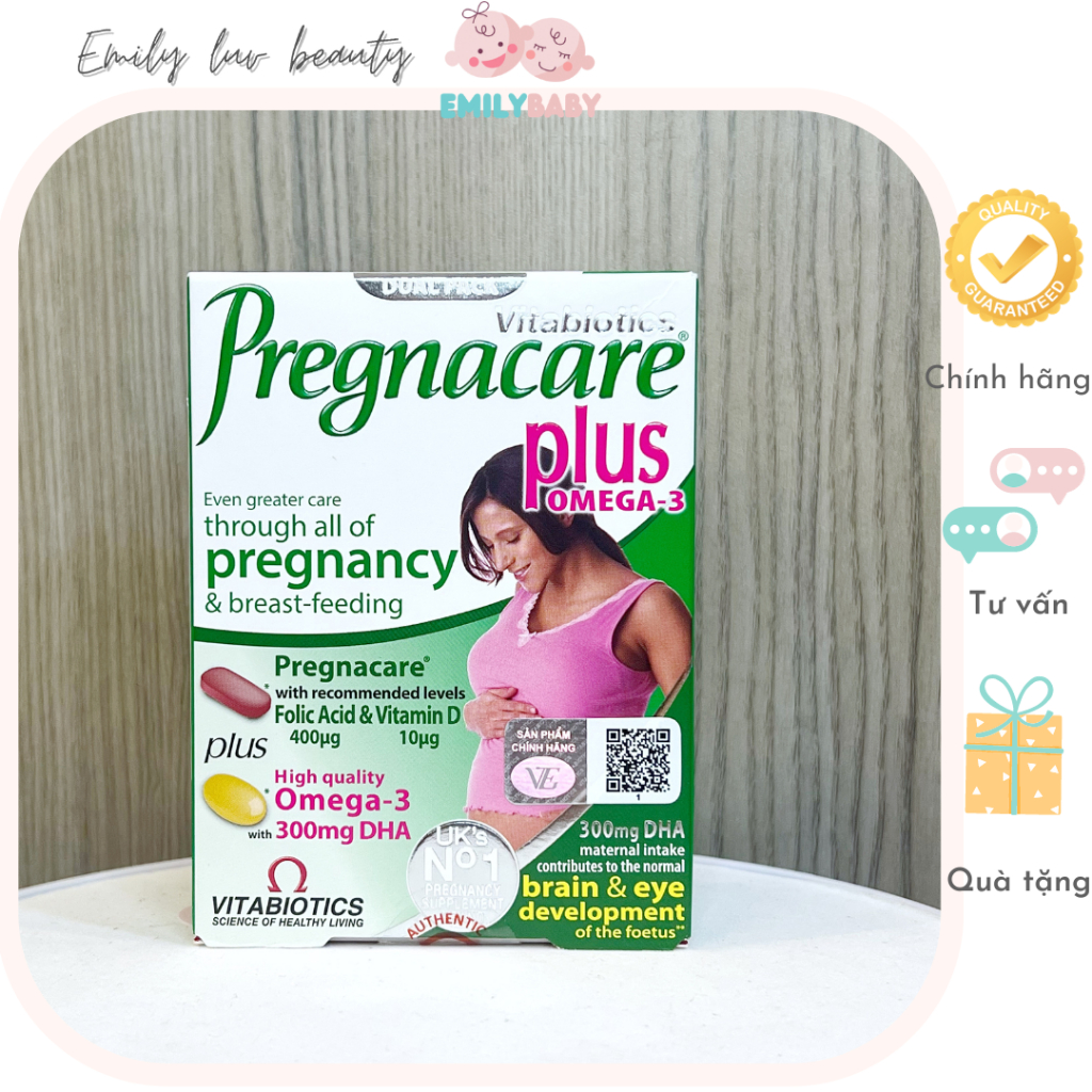 Multivitamins For Preganacare Plus Pregnant Mothers Supplement Omega 3