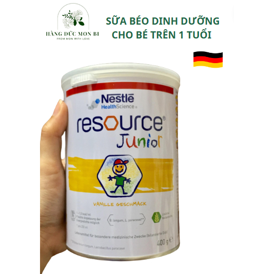 Nestle Resource Junior Fat Milk German Weight Gain Milk Powder 400g