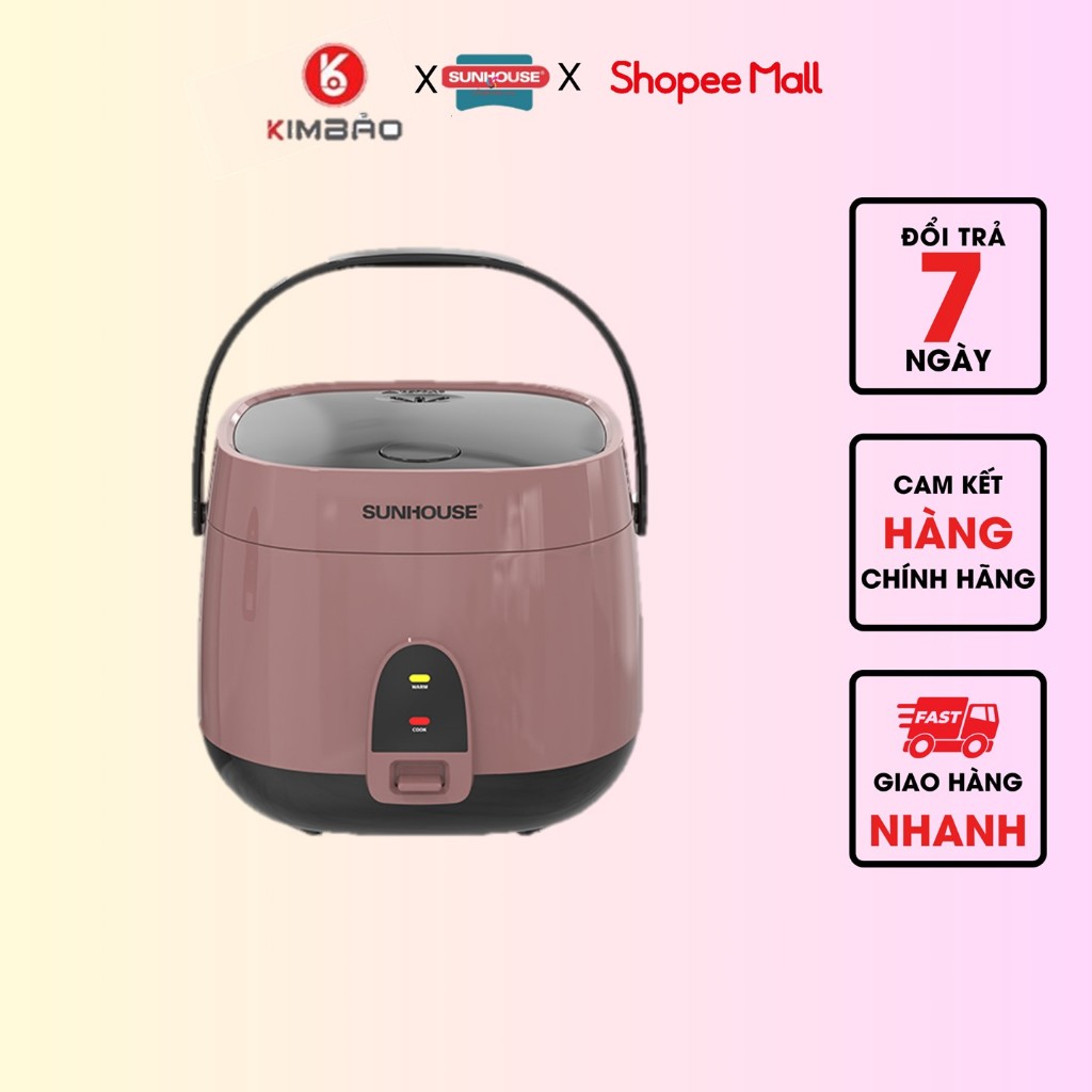 Sunhouse SHD8627 1.8L rice cooker saves cooking time | Shopee Malaysia