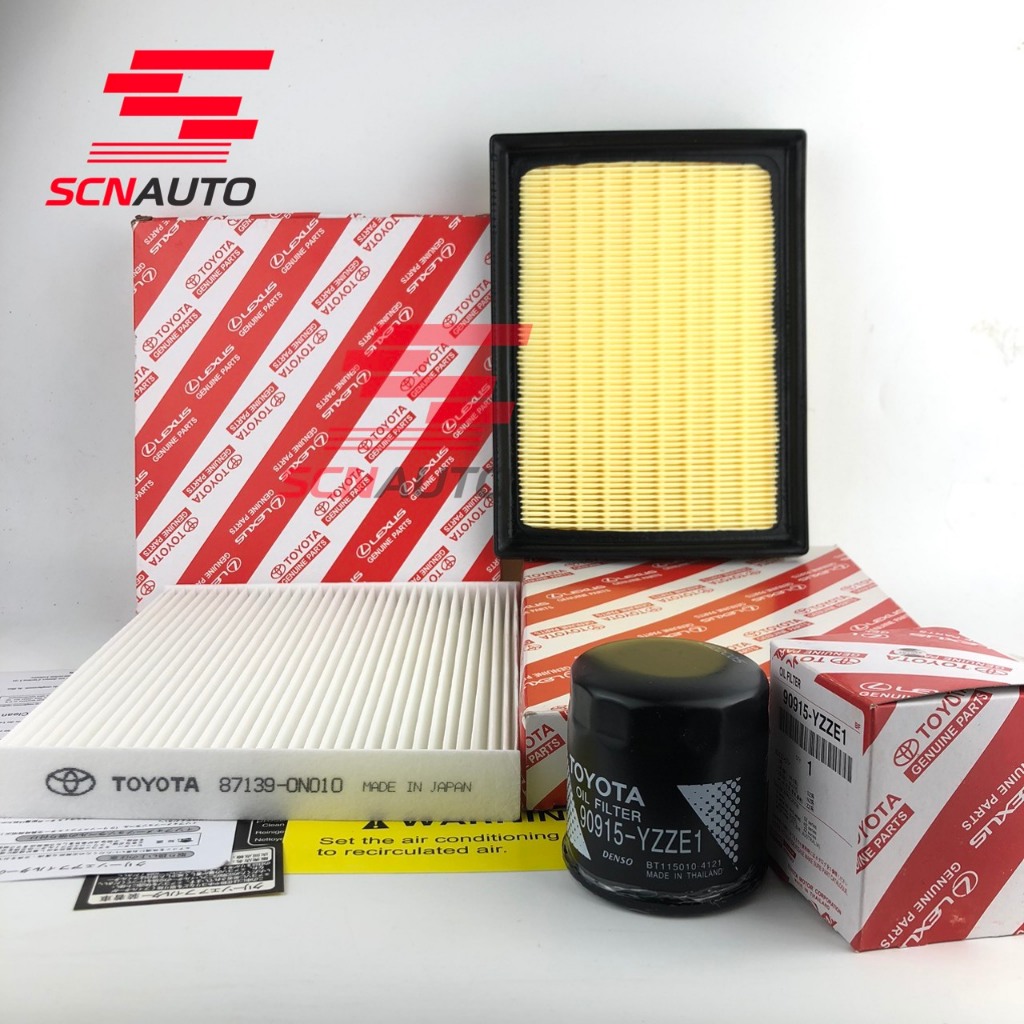 Combo 3 Piece Filters For Toyota Avanza, veloz Cars From 2017 Up To Now