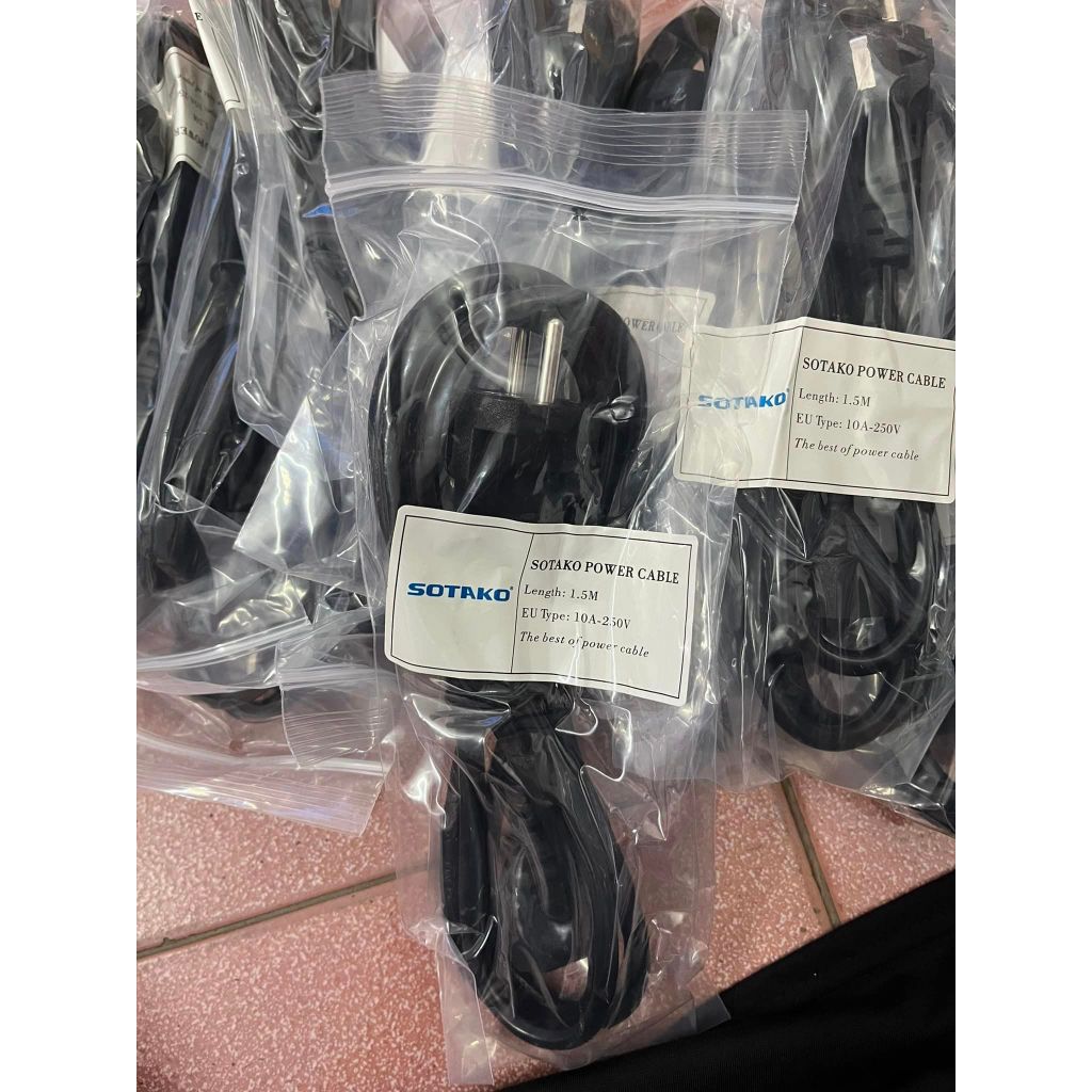 3pin Power Cord For Printer, Rice Cooker. 10A 3Core Wire Shopee