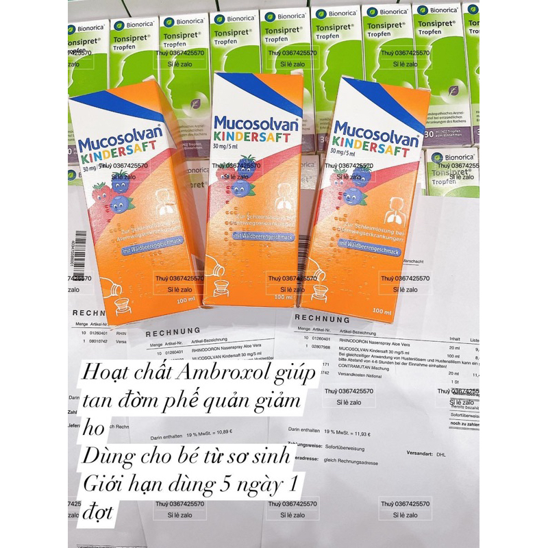 (air ️bill Goods) Mucosolvan Phlegm Cough Syrup Of Germany Shopee