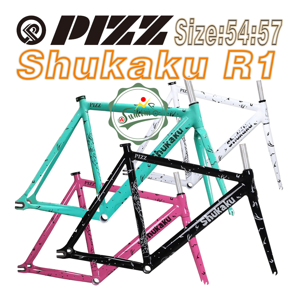 Pizz Shukaku R1 fixed gear frame aluminum fork | Shopee Malaysia