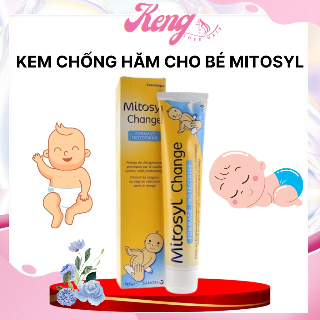 Mitosyl French Diaper Rash Cream 145gr MultiPurpose Cream To Reduce