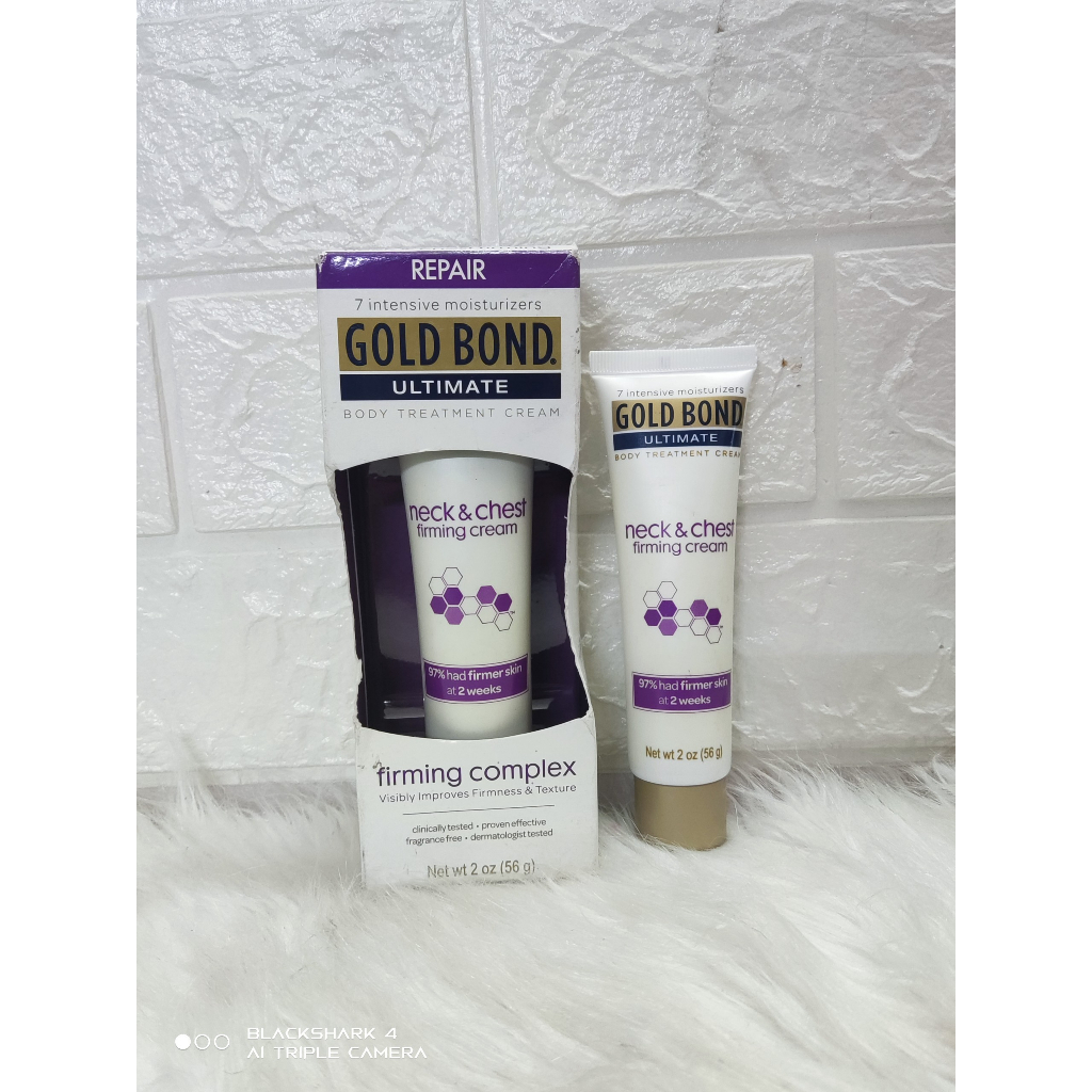 Gold BOND Neck And Chest Cream 56g Shopee Malaysia