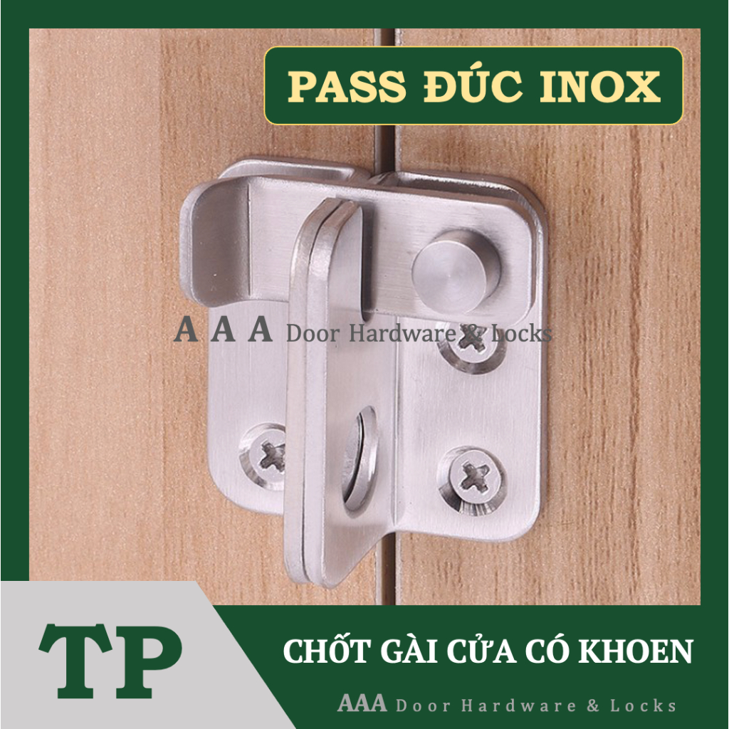 Large Stainless Steel Lever Door Latch 5x6cm (PASS Stainless Steel ...