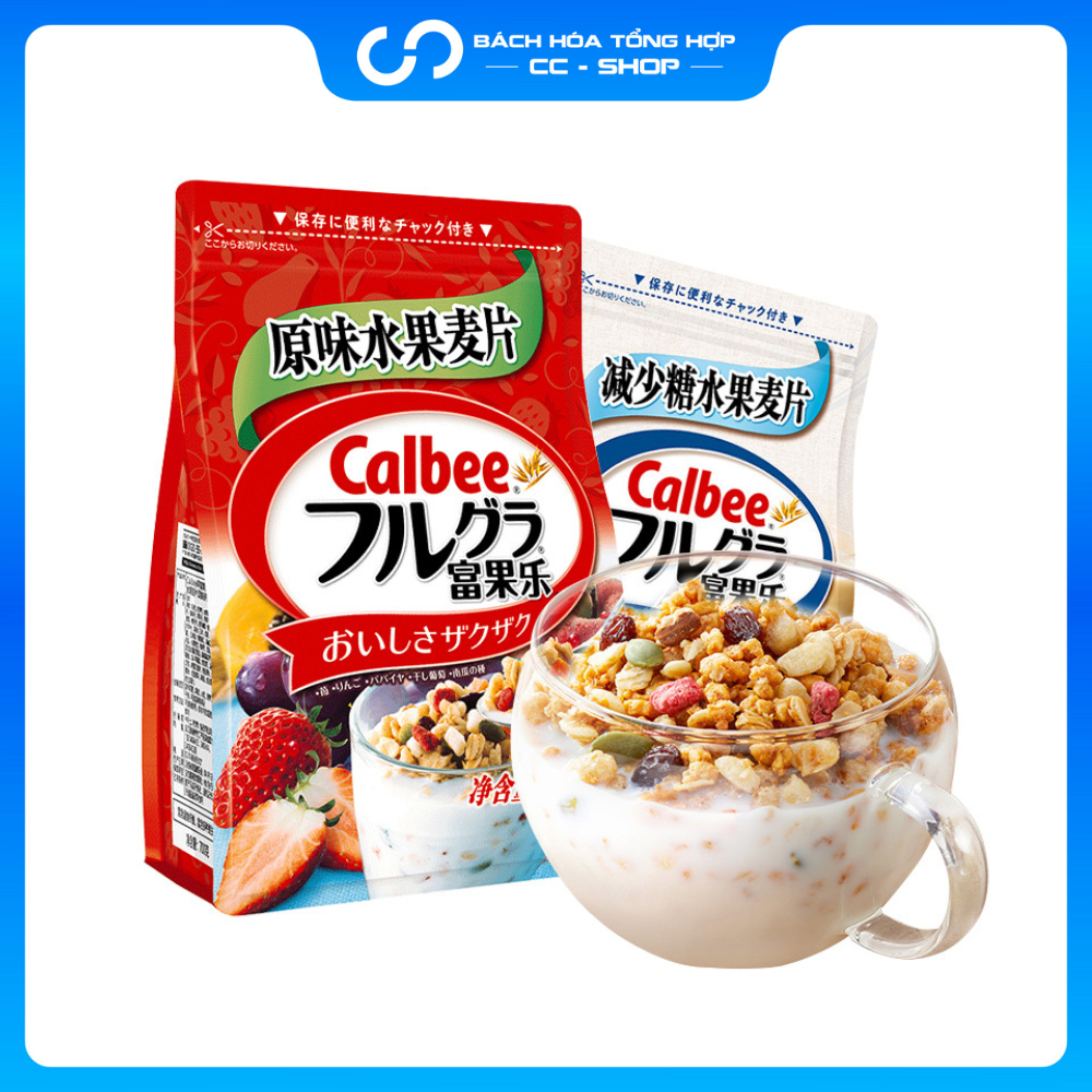 Japanese Weight Loss Diet Calbee Cereals mix Granola Fruit Yogurt For Breakfast Shopee Malaysia