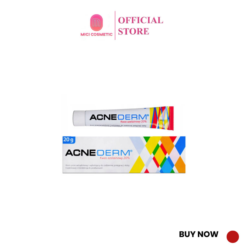 Acne Derm Azelaic Aicd 20 Acne Reduction Cream, whitening skin 20g