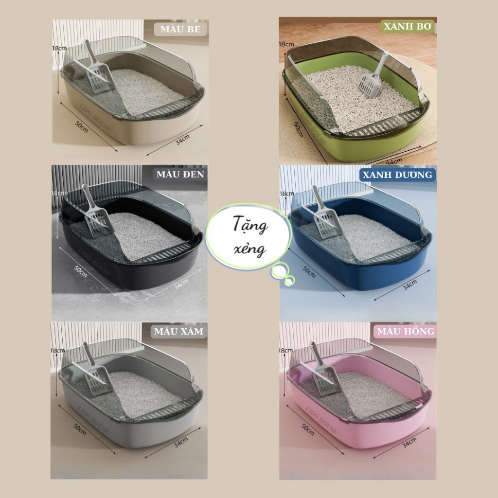 New Generation Cat Sanitary Sand Tray (With Shovel) Cat Litter Bowl