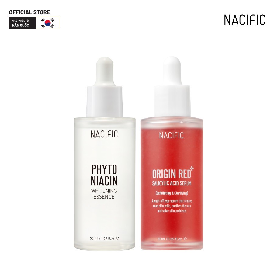 Combo Nacific Origin Red Salicylic Acid Serum 50m+Nacific Phyto Niacin