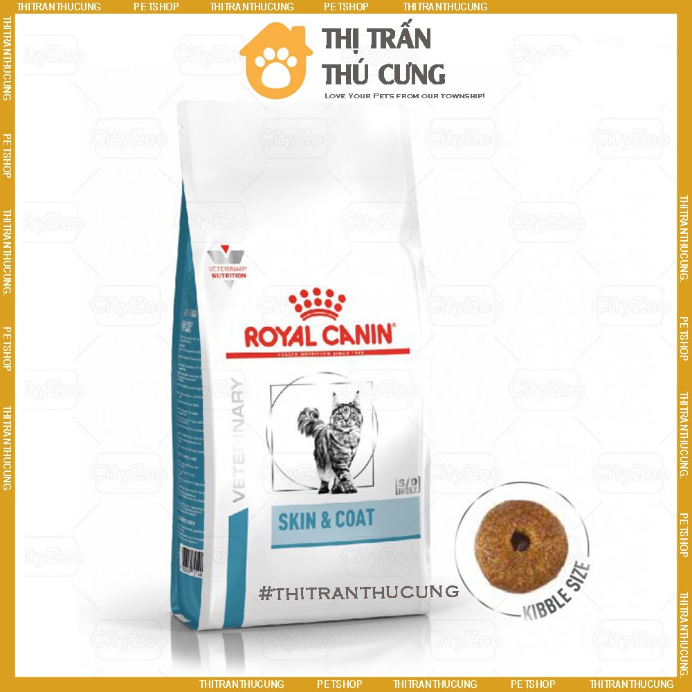 Royal Canin Skin & Coat Cat Seed Food Supports Cat Inflammation, Hair