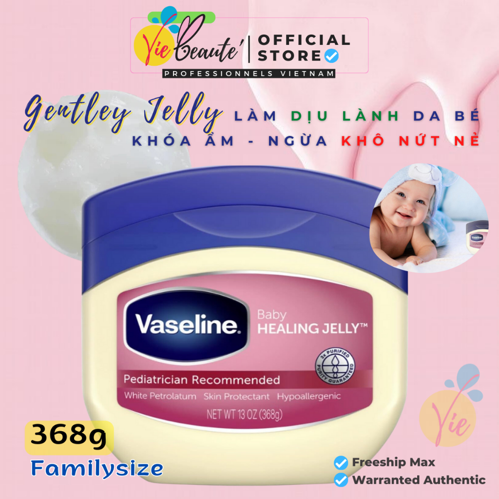 Vaseline Petroleum Jelly Baby Skincare Violent Moisturizing Wax