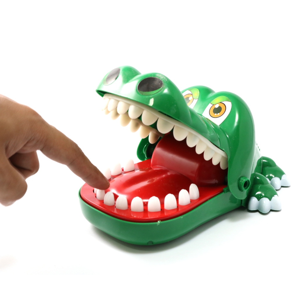 Children's Toys crocodile dentist 2035 Large Hand Biting crocodile ...